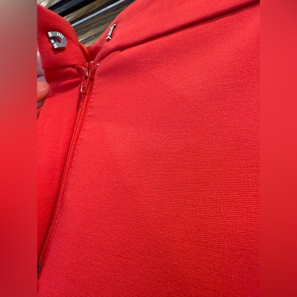 BeatriceB Tessuto Vibrant Red Italian Pants NWT MRSP $328 - Picture 7 of 12